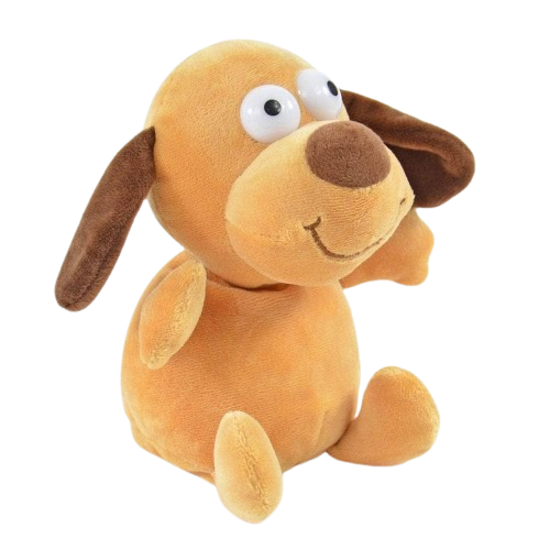 De pratende knuffel hond is een interactieve knuffel die jou napraat en beweegt. Hij zorgt voor veel hilarische momenten