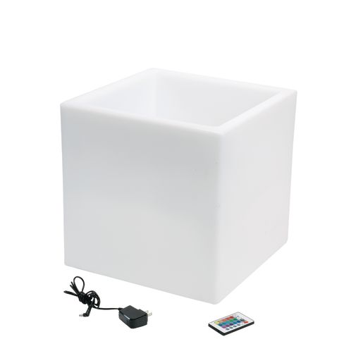 Sensory mood play cube is een lichtgevende kubus die als watertafel kan worden gebruikt. Laat kinderen spelen en ontdekken met licht
