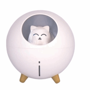 Ervaar ultiem comfort en gemak met deze stijlvolle luchtbevochtiger en nachtlampje!