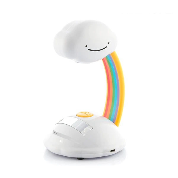 Maak kennis met de LED Regenboog Projector, een kleurrijke toevoeging aan elke kinderkamer die zorgt voor sfeer en magie!