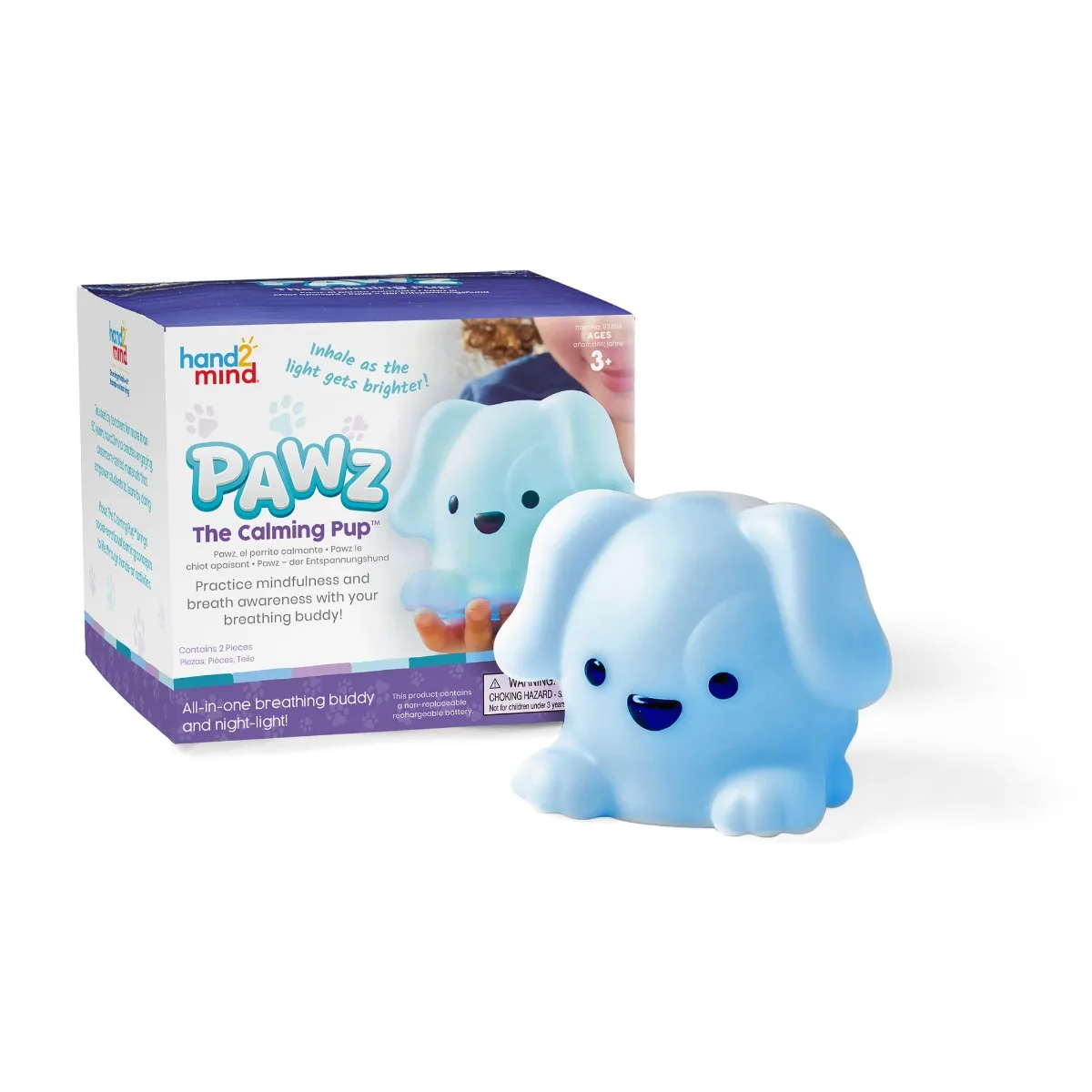 pawz kalmerende pup helpt je kind ontspannen met mindfulness oefeningen