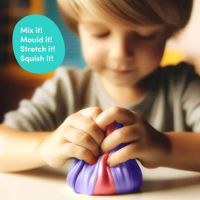 Putty is ideaal sensorisch speelgoed is voor alle leeftijden. Geweldig voor in de klas of onderweg. Deze putty zal bij ieder in de smaak vallen!