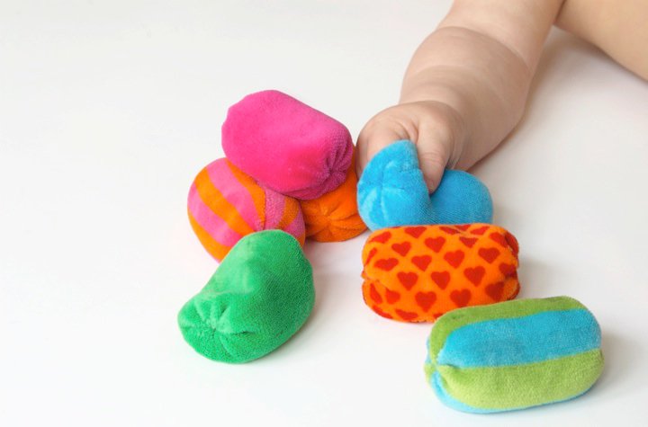 De stressbal is een fijne fidget ook geschikt voor jonge kinderen
