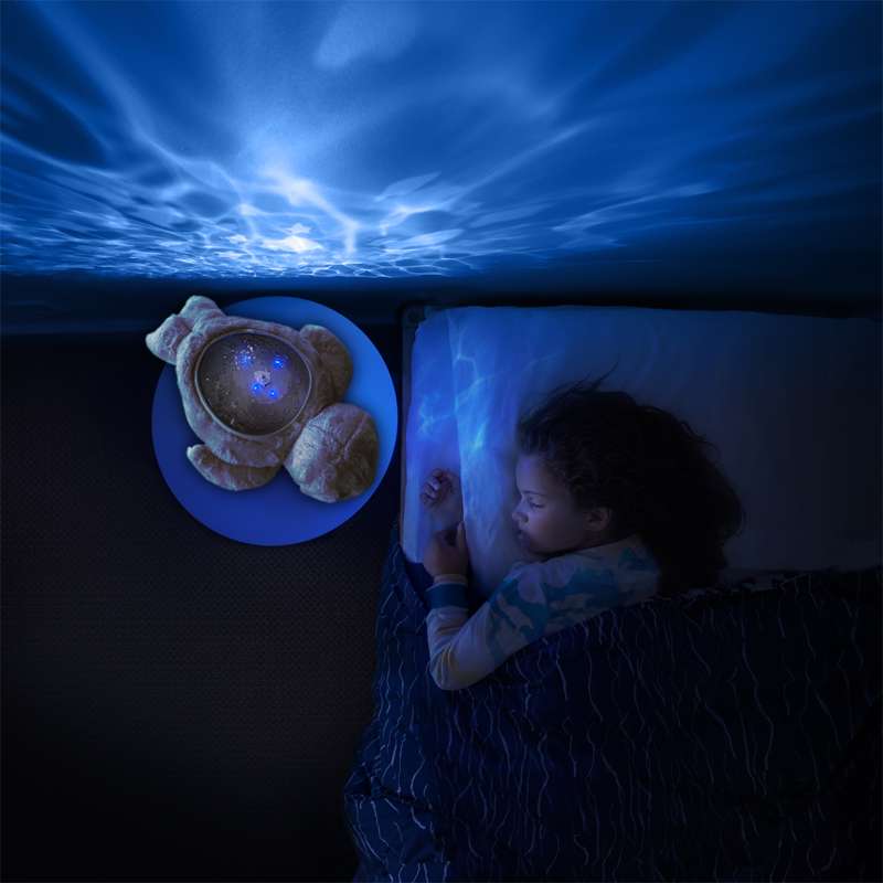 De Aqua Dream Seal projector van Pabobo verandert de kamer van jouw kleintje in een magische onderwaterwereld en zorgt voor een rustgevende sfeer.