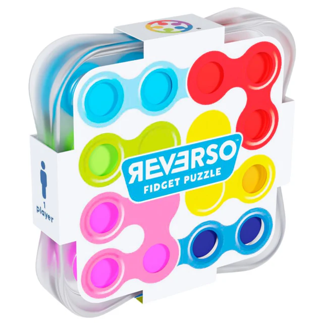 Smart games Reverso is een breinspel en fidget toy in een. De musthave voor de vakantie