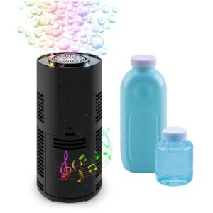 bellenblaasmachine voor kinderen met kleurrijke bellen, licht- en geluidseffecten