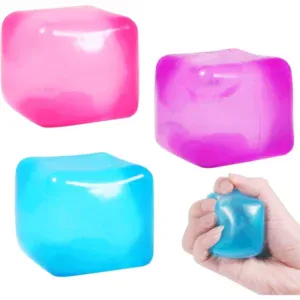 Squishy Cube sensorische fidget kubus voor stressvermindering, focus en ontspanning, geschikt voor kinderen en volwassenen