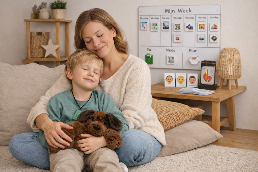 Hulpmiddelen voor kinderen met autisme: ondersteuning bij prikkelverwerking, visuele structuur en sociale vaardigheden