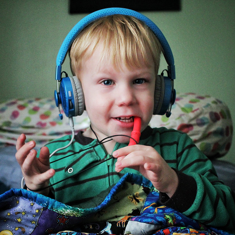 bijtketting saber bite van ark reikt tot achterin de mond, ideaal voor kauwen met kiezen