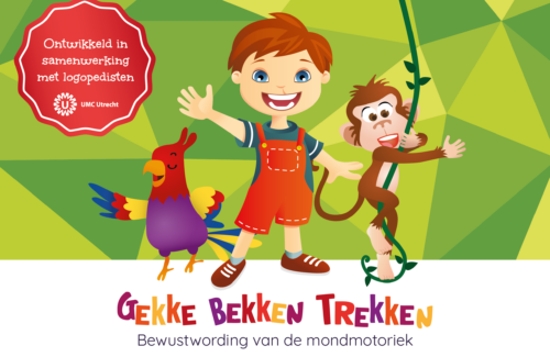 mondmotoriek stimuleren, lees onze post en check het boek gekke bekken trekken