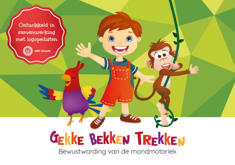 mondmotoriek stimuleren, lees onze post en check het boek gekke bekken trekken