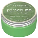 Kneedbare pinch me aromatheraputty met frisse geur. Helpt bij ontspanning, focus en prikkelverwerking. Ideaal voor een snelle reset.
