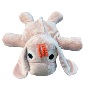 Oliz Rita verzwaarde knuffel van 3 kg. Deze schattige ezel zorgt voor een rustmoment voor jouw kind