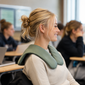Oliz Liz discrete verzwarende schouderkraag tegen stress en prikkels.